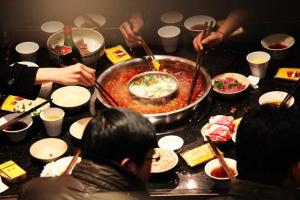 Chongqing Hotpot Eating